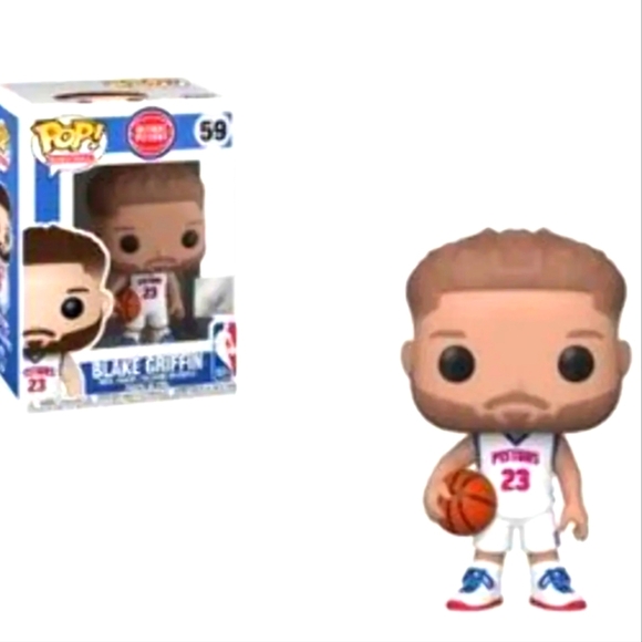 FUNKO POP! Basketball Detroit Pistons BLAKE GRIFFIN NBA #59  Vinyl Figure - Picture 2 of 3